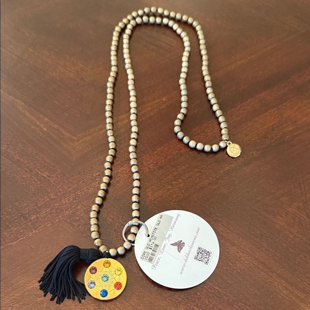 Debbie Clemens Highest Angel Hematite Necklace
19”